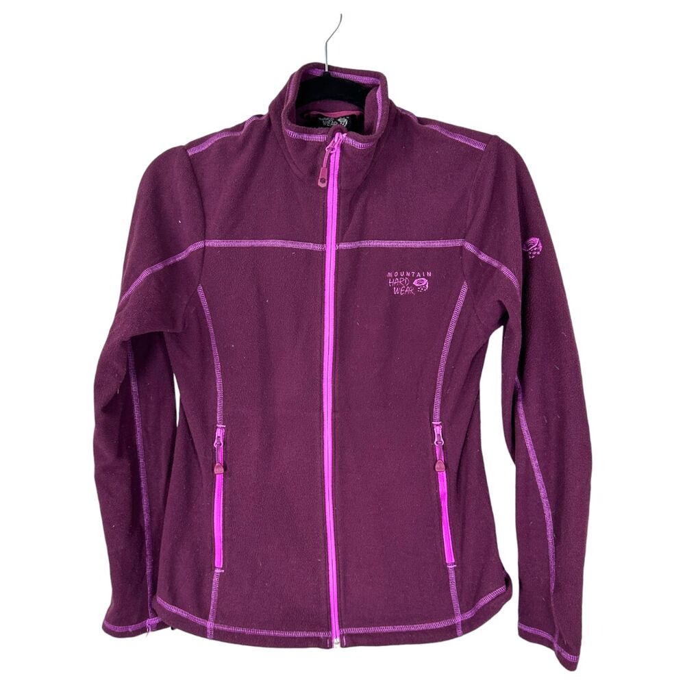 Mountain Hardwear Microchill Fleece Purple Jacket Women's Size Small